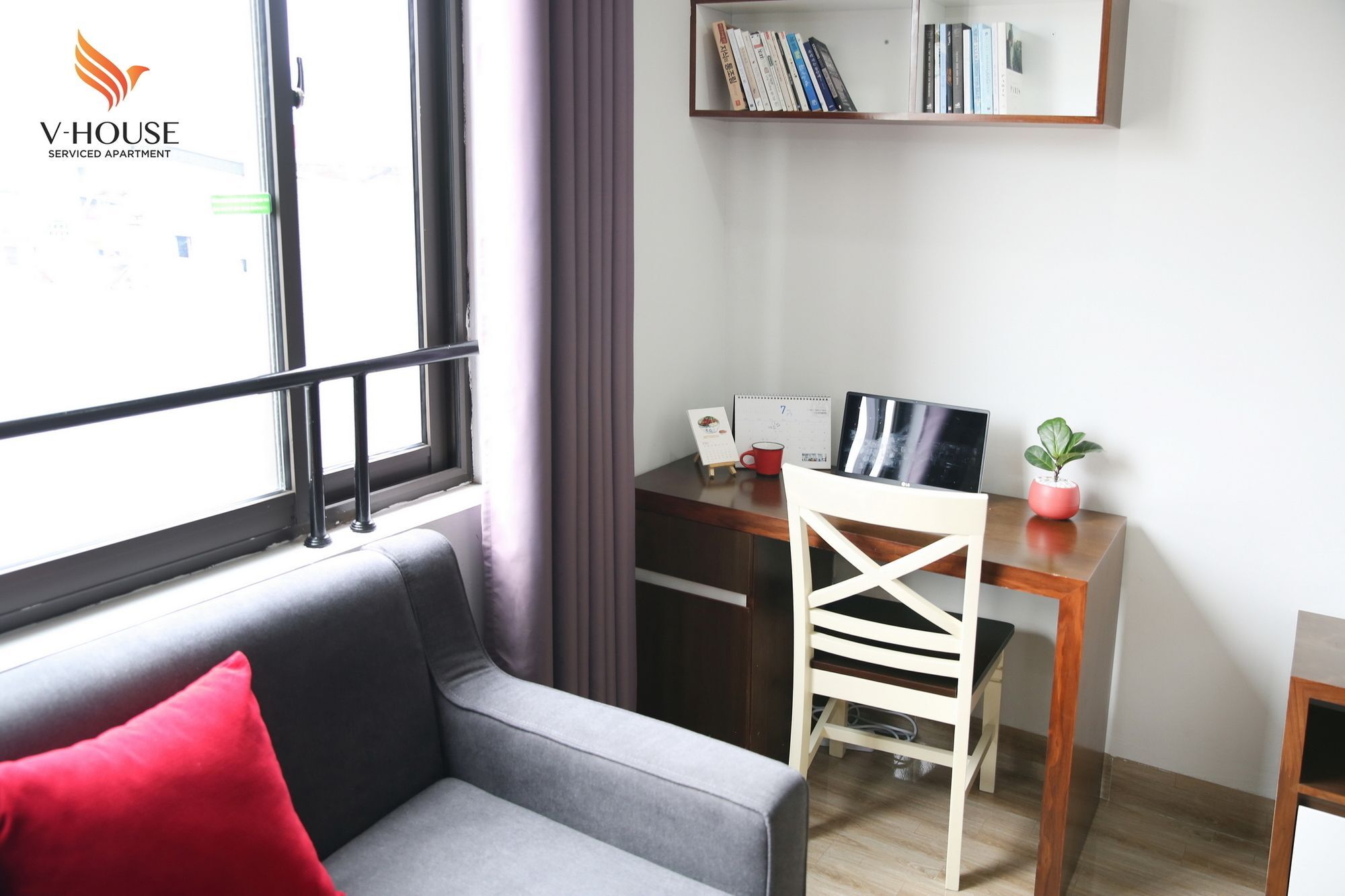 V House 6 Serviced Apartment Hanoj Exteriér fotografie