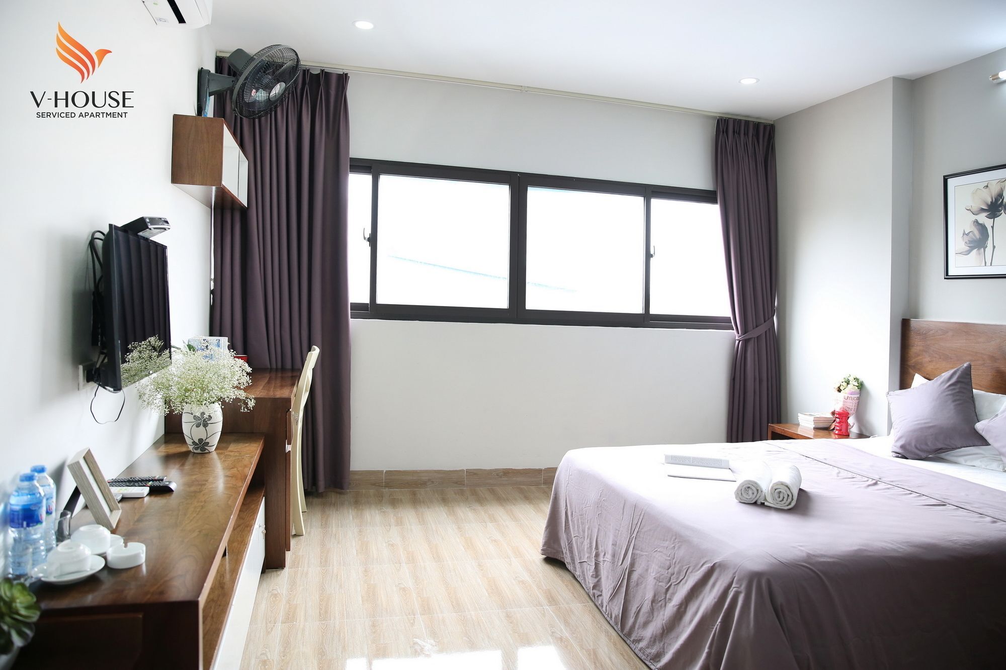 V House 6 Serviced Apartment Hanoj Exteriér fotografie