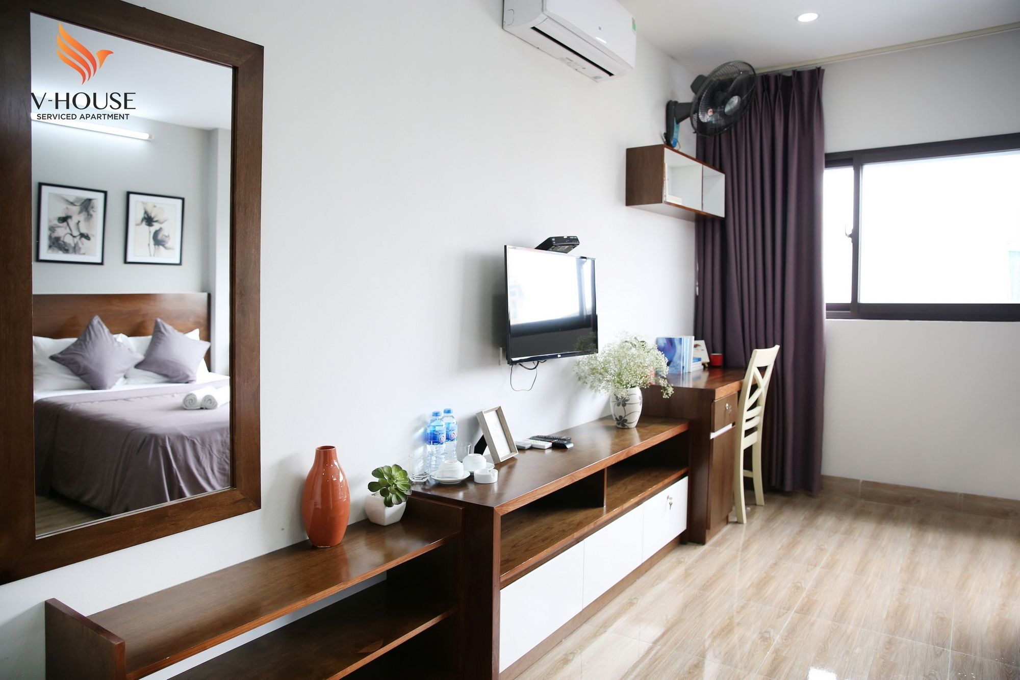 V House 6 Serviced Apartment Hanoj Exteriér fotografie